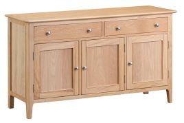 Norwich 3 Door Sideboard - Oak