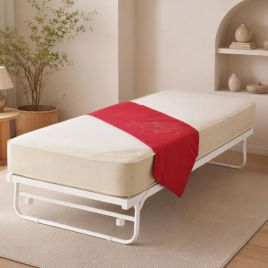 Paris Metal Frame Guest Bed - Single 3ft - White