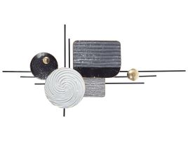 OAVR Wall Decor Metal 50 cm Grey