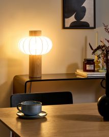 SATAXI Table Lamp - Light Brown