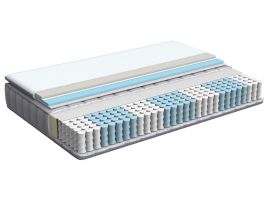 SAMREST Memory Foam Pocket Sprung Mattress Medium EU Small Double - White