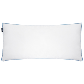 ANETORA Bed Pillow Low Duck Feathers and Down 40 x 80 cm White