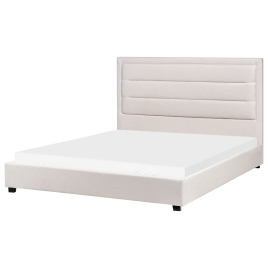 AURENNE Kingsize Fabric Waterbed - Light Beige