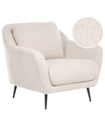 CLIFTONWELL Boucle Fabric Armchair - Beige