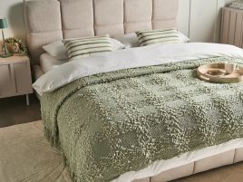 BUDERO Fabric Blanket - Green, 220cm