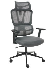 KYNETON Mesh Fabric Executive Office Chair - Grey