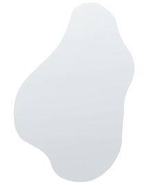 Wall Mirror HERRY 46 cm 76 cm Grey