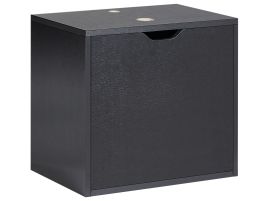 ZUSANO Wall Mounted Washbasin Cabinet 45 cm Black