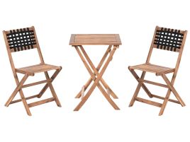 YORKMERE Garden Bistro Set - Brown