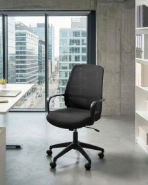 KAZEXI Fabric Office Chair - Black