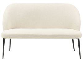 2 Seater Kitchen Sofa Light Beige OSBY