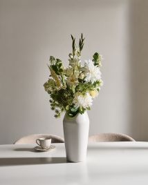 BEXARO Artificial FLora Bouquet - White