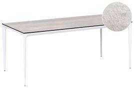 MERTONLEIGH Garden Dining Table Wood Effect - White
