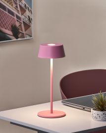 MADUXA Wireless LED Table Lamp with Dimmer - Pink