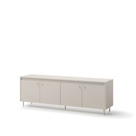 TURIM 4 Door Wide TV Cabinet - Beige
