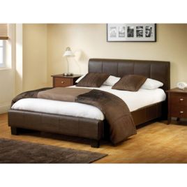 Modern Faux Leather Ottoman Storage Bed Frame - 3 Colours