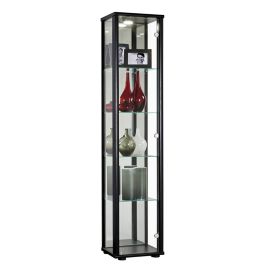 Everleigh 1 Door Display Rack - Black