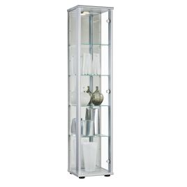 Everleigh 1 Door Display Rack - Silver