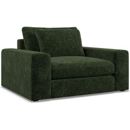 Armchair - SOVA Fabric Bottle Green