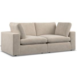 2 Seater Sofa - OBLAK Fabric Eggshell