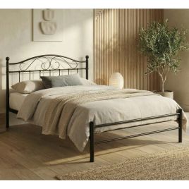 Sussex Classic Metal Bed Frame - 4ft6 Double - Black