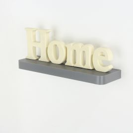 Trent Narrow Floating Display Shelf Kit - Grey-80cm