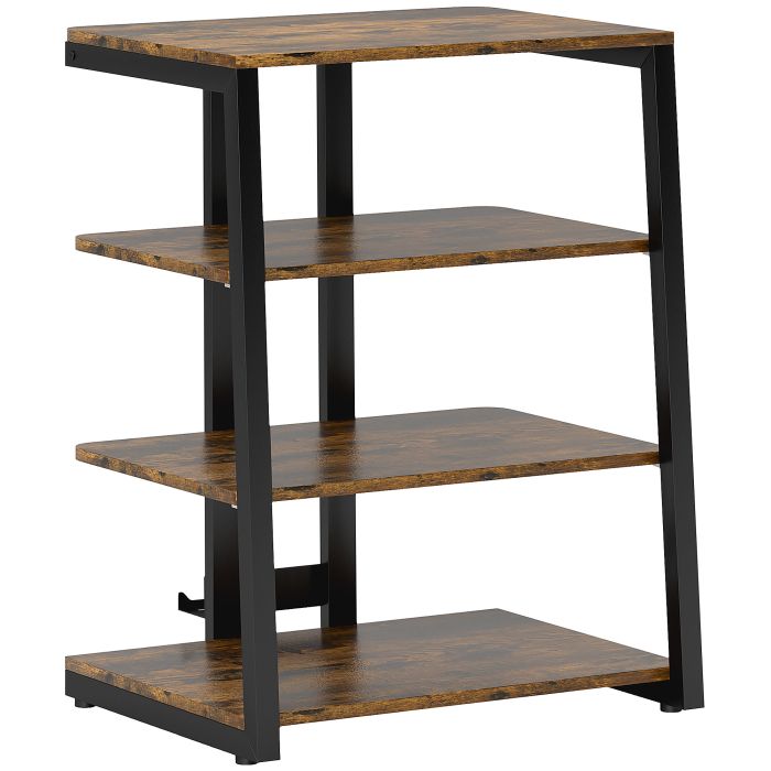HERON HiFi Stand Rustic Brown
