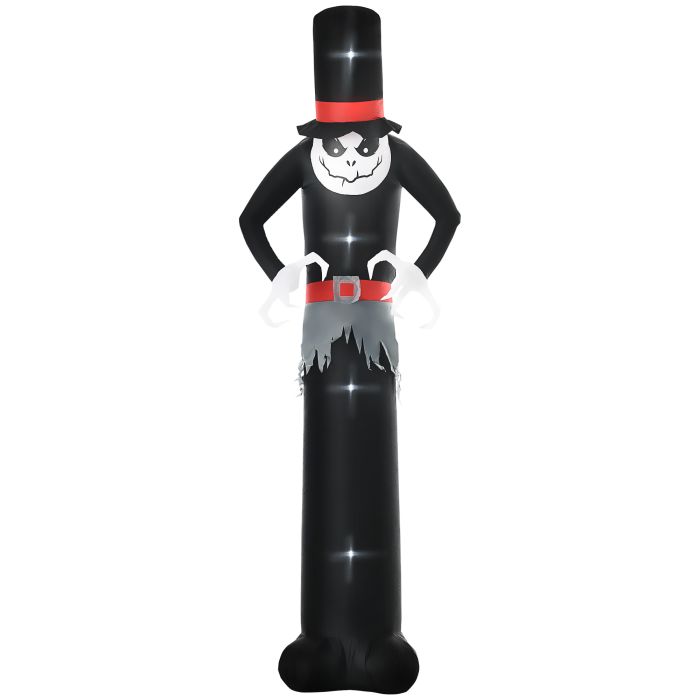 Yangon 10ft LED Halloween Inflatable Skinny Ghost
