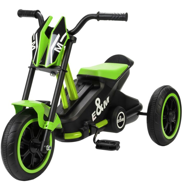 VALSMERE Kids Pedal Riding Tricycle 3 Wheel - Green