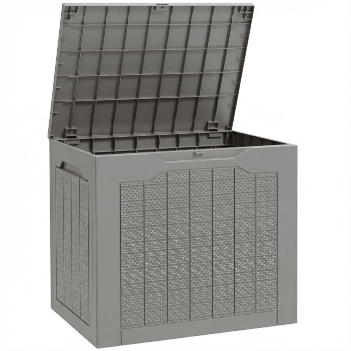 SERIVO Plastic Plastic Garden Storage Box - Khaki