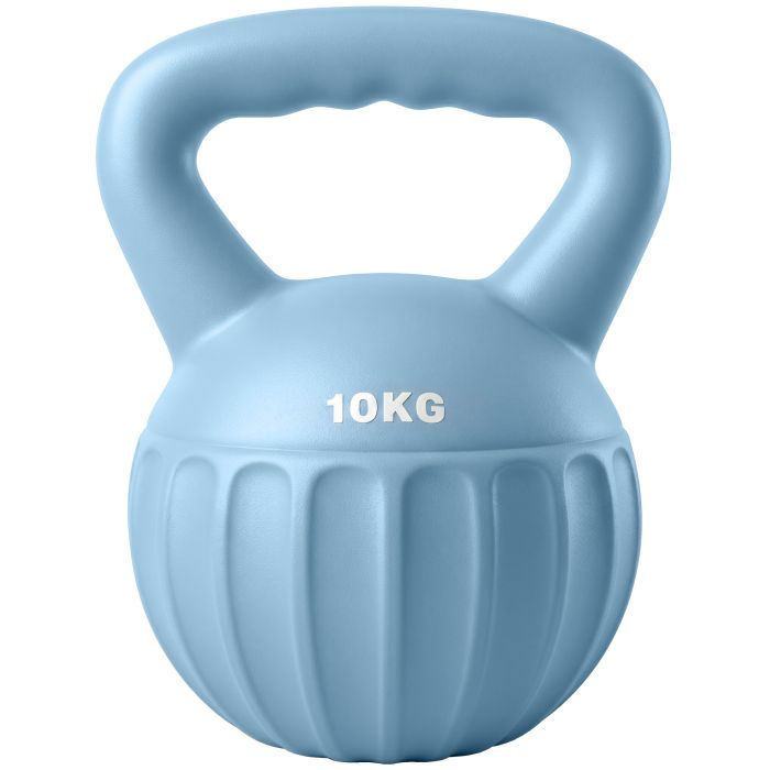 ARCPOINT 10kg Kettlebell with Non-Slip Handle - Blue
