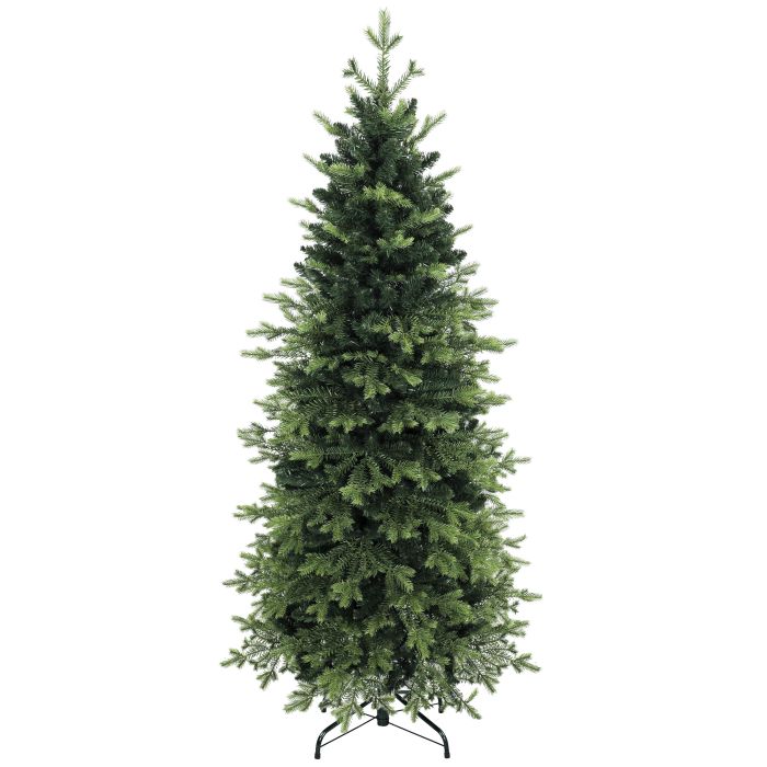 BIRCHBRIDGE 7ft Geneva Fir Artificial Christmas Tree with 2,079 Tips - Green