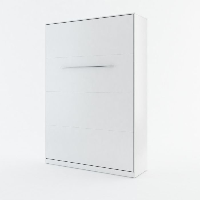 ArtNest Classic Concept Vertical Wall Bed 140cm - White Matt