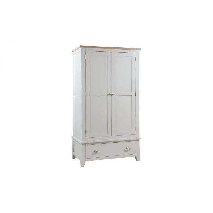 Richmond 2 Door Combination Wardrobe - Grey