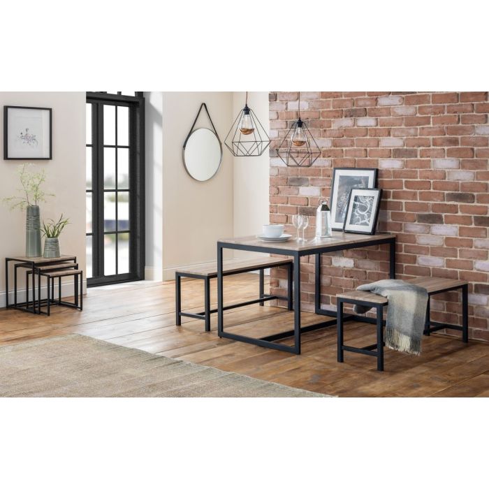 Tribeca Industrial Dining Bench
