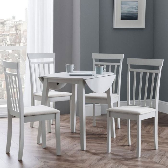 Coast Stylish Drop-leaf Dining Table - Grey