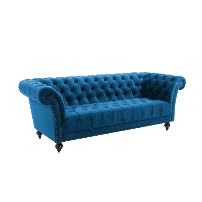 Birlea Chester 3-Seat Sofa - Blue