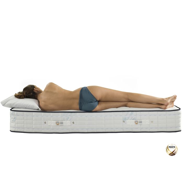 Sareer 2000 Pocket Gel Mattress - Double 4ft6