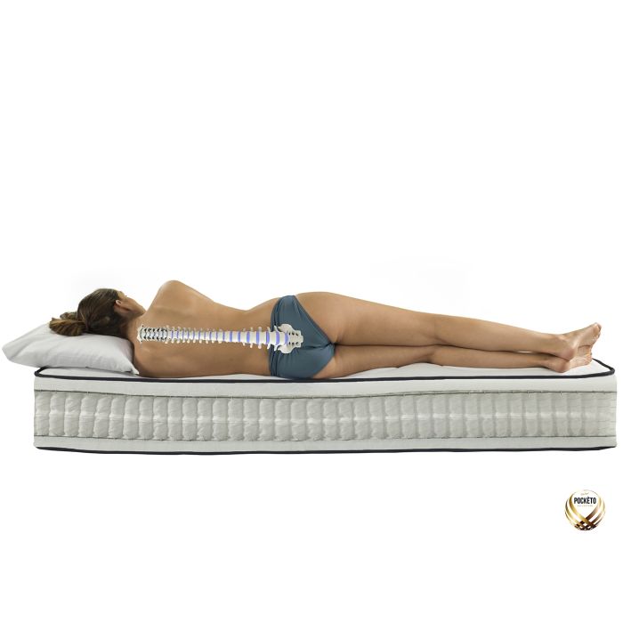 Sareer 2000 Pocket Latex Mattress - Small Single 2ft6