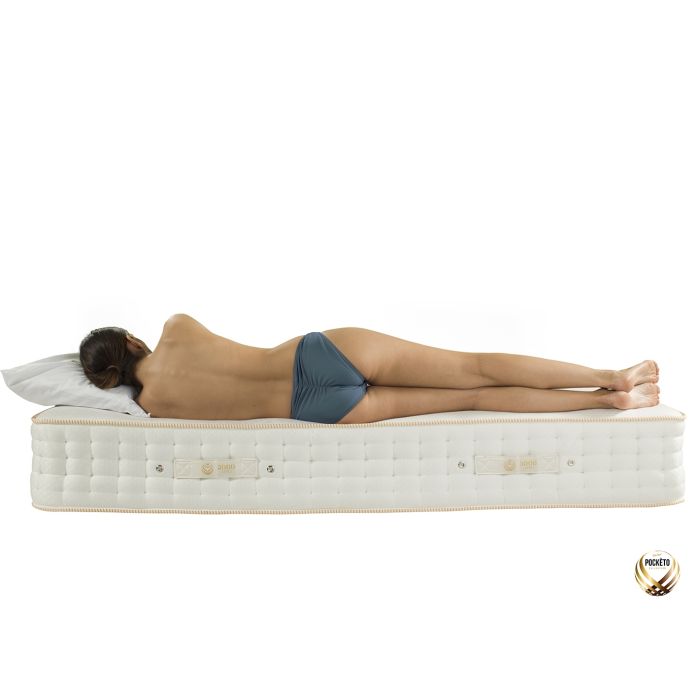 Sareer 5000 Pocket Cool Blue Memory Mattress - Super Kingsize 6ft