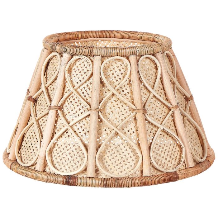 Rudolph's Joy Christmas Tree Collar Rattan - Natural