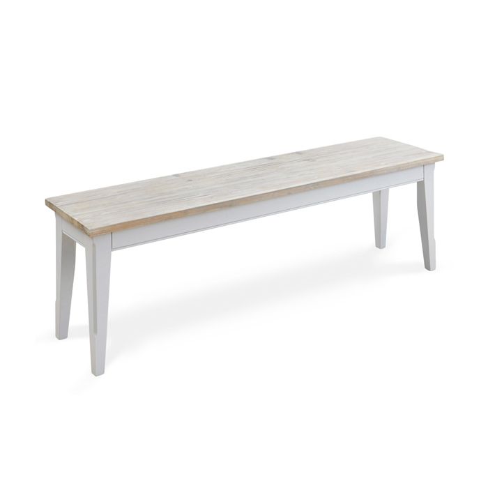 Ransley 130cm Dining Bench - Grey