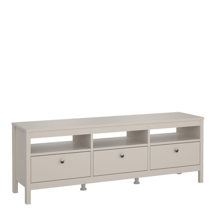 MEMPHIS TV Unit 3 Drawers in Beige