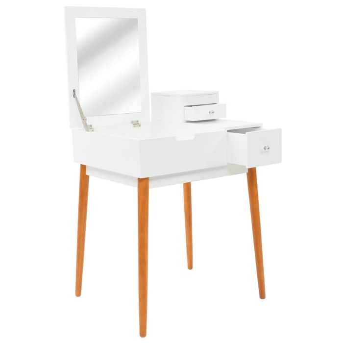 Dressing Table with Mirror MDF 60x50x86cm