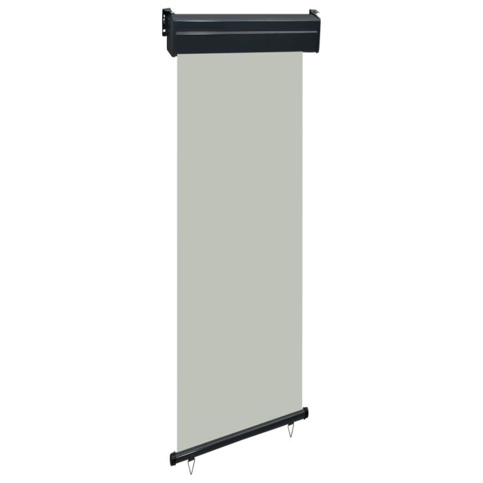Balcony Side Awning 65x250 cm Grey