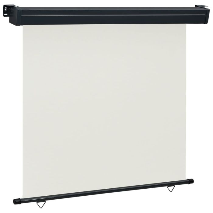 Balcony Side Awning 170x250 cm Cream