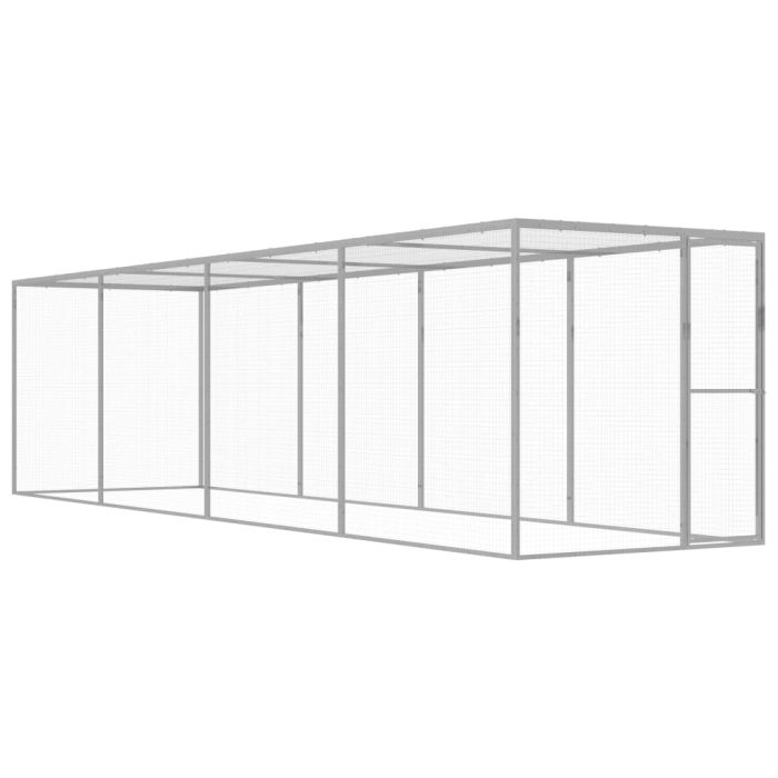 Cat Cage 6x1.5x1.5 m Galvanised Steel
