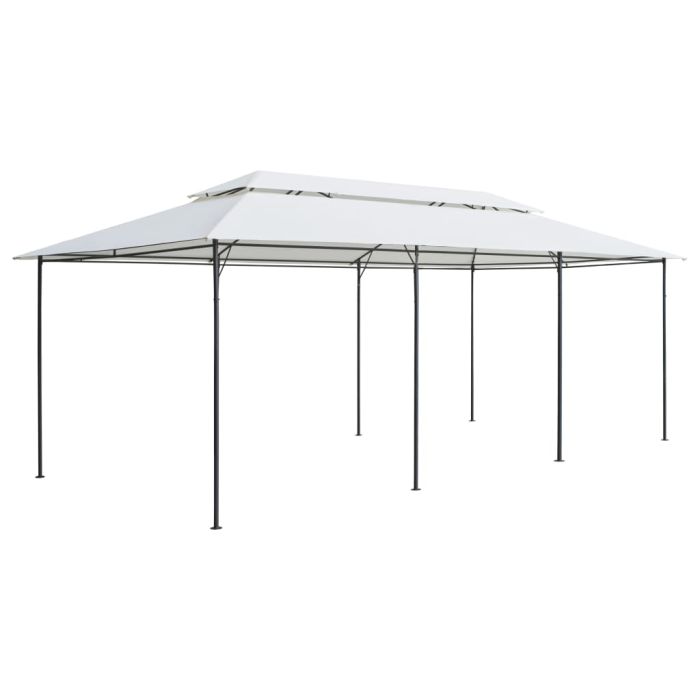 Gazebo 600x298x270 cm White 180g