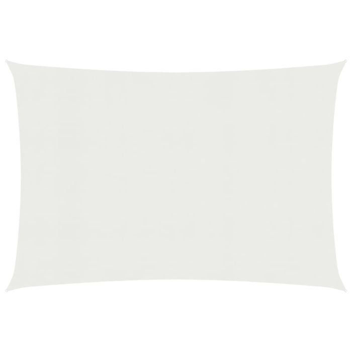 Sunshade Sail 160 g/m2 White 2.5x3.5 m HDPE