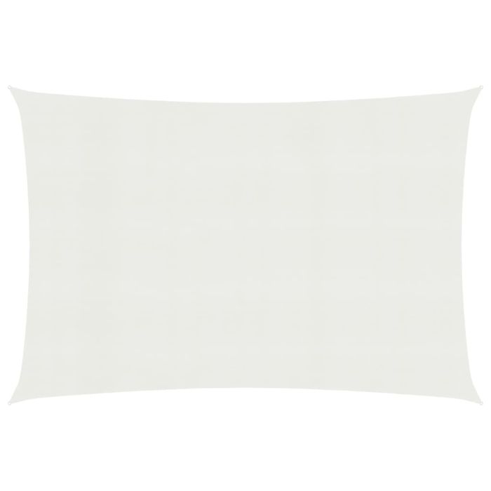 Sunshade Sail 160 g/m2 White 3x4.5 m HDPE